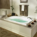 Whirlpool Bathtub with Faucet