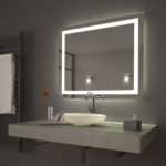 Backlit Bathroom Mirror Rectangle