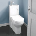 Combination Close Coupled Toilet with Wash Basin