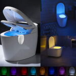 Automatic Activated Color Toilet
