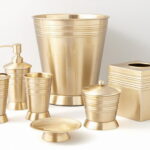 Bathroom Accessories Sets in Gold