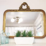 Bathroom Gold Mirrors Framed