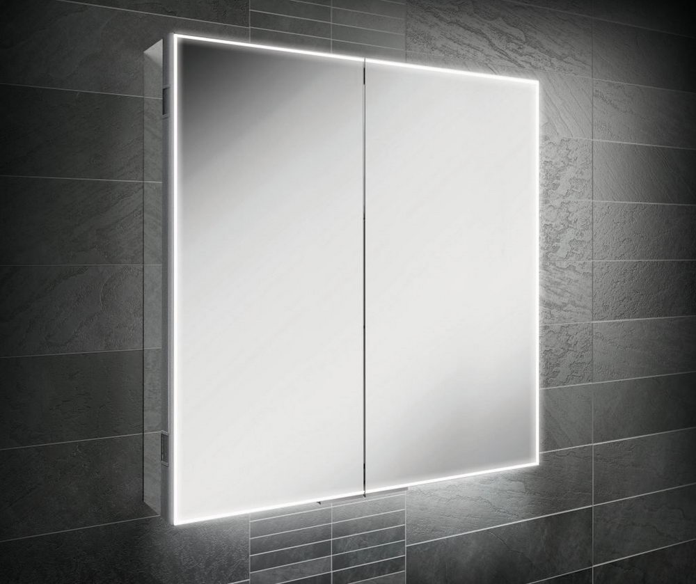 Battery LED Bathroom Mirror - Bathroom Cabinets with Lights – A Step to ...