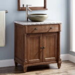 Country Bathroom Vanity with Sink
