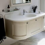 Curved Wall Hung Vanity Top