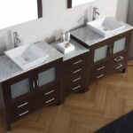 Integrated Tops Double Vanity Bathroom
