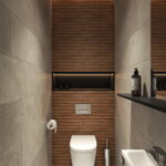 Cute Bathroom Idea for Small Apartment