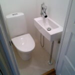 Minimalist White Bathroom