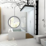 Bathroom Beauty: Classy Wall Exhibition