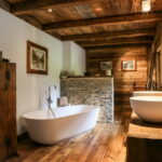 Bathroom Gallery: Rustic Revival