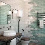 Elegance in Every Tile: Bathroom Wall Art