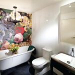 Floral Delights: Wall Decor for Your Bathroom