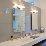 Mid Century Modern Bathroom Vanity Light Bars