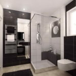 Monochrome Serenity: Bathroom Elegance