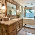 Refined Retreat: Lavish Bath Wall Decor