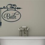 Retro Revival: Bathroom Decals