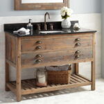Sink with Wooden Pedestal