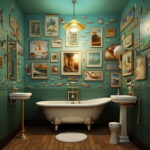 Cozy Bathroom Art Haven