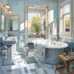 Modern Zen: Bathroom Canvas Art