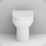 White Toilet Bowl for Bathroom