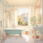 Breathtaking Bathscape: Captivating Bathroom Art Prints