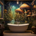Crafting Ambiance: Bathroom Wall Designs