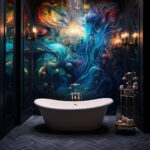Elegant Visionaries: Bath Wall Artistry