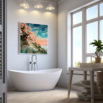 Elevate Your Bathroom with Canvas Art
