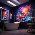 Express Yourself: Inspiring Bathroom Art