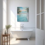 Serene Bathroom Canvas Masterpieces