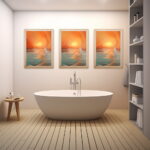 Stylish Bathroom Canvas Masterpieces