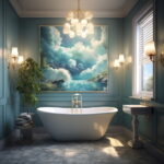 Artful Moments: Creative Framed Pictures for Bath Decor
