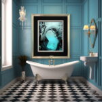 Elegant Expressions: Sophisticated Bathroom Wall Art