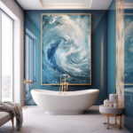 Whimsical Wonders: Imaginative Framed Pictures for Baths