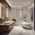 Minimalist Marvel: Contemporary Bathroom Interior Design