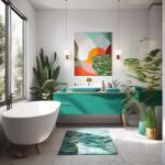Nature's Haven: Organic Modern Bathroom Ideas