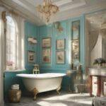 Retro Glamour: Vintage-Inspired Bathroom Styling
