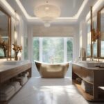 Urban Sanctuary: City-Inspired Bathroom Interior Design
