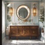 Contemporary Heritage: Stylish Modern Vintage Bathroom